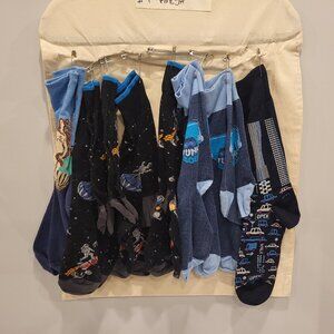 8 pairs of Men's  Socks Whimsical Colourful Colorful Socks